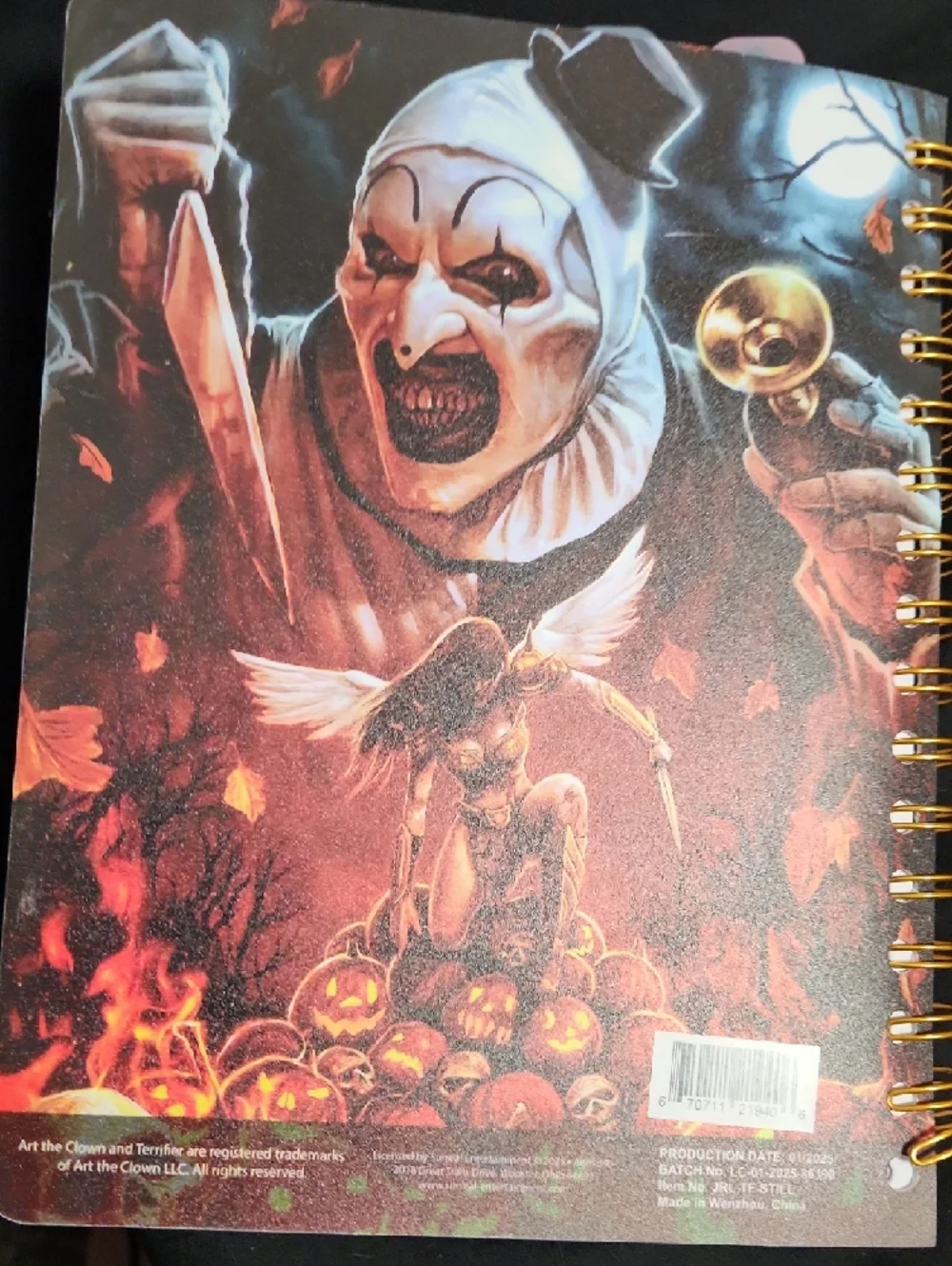 Terrifier Notebook - Picture 8 of 8